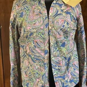 Ralph Lauren Multicolor Paisley Shirt